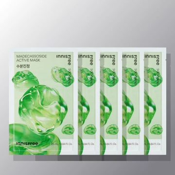 innisfree Madecassoside Active Mask 25ml X 5ea - Glamourous Grace