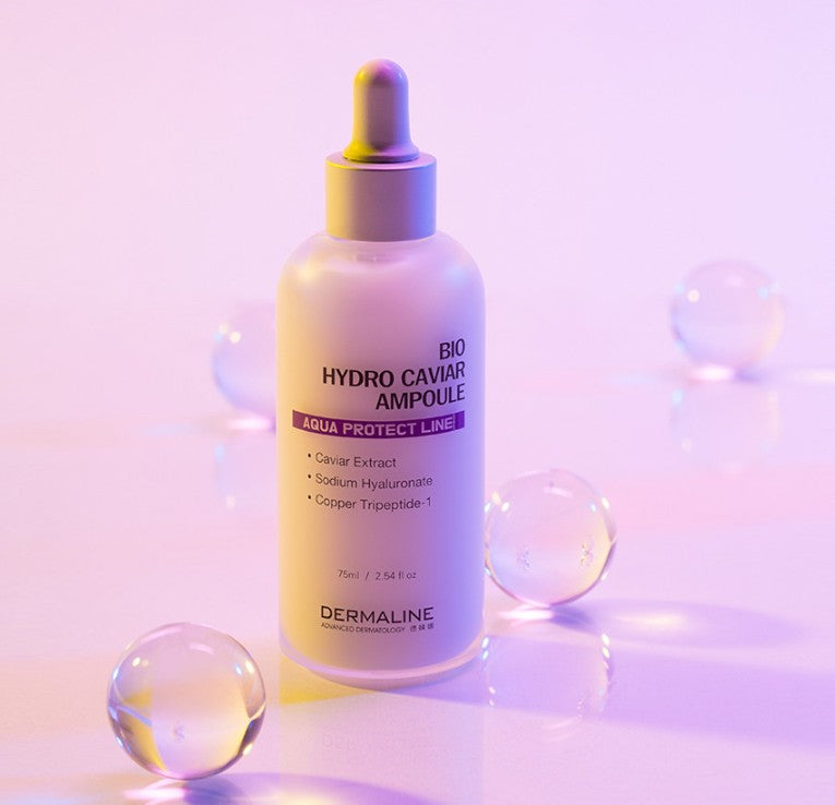 DERMALINE Bio Hydro Caviar Ampoule 75ml - Glamourous Grace
