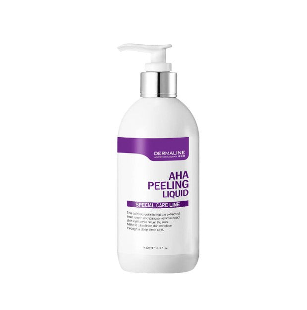 DERMALINE AHA Peeling Liquid 300ml - Glamourous Grace