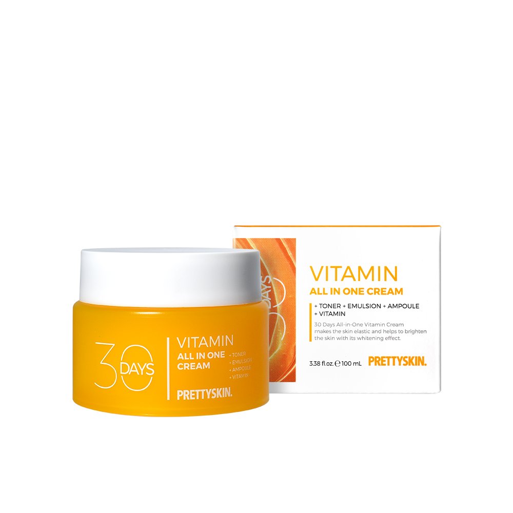 PRETTYSKIN 30 Days All-in-One Vitamin Cream 100ml - Glamourous Grace