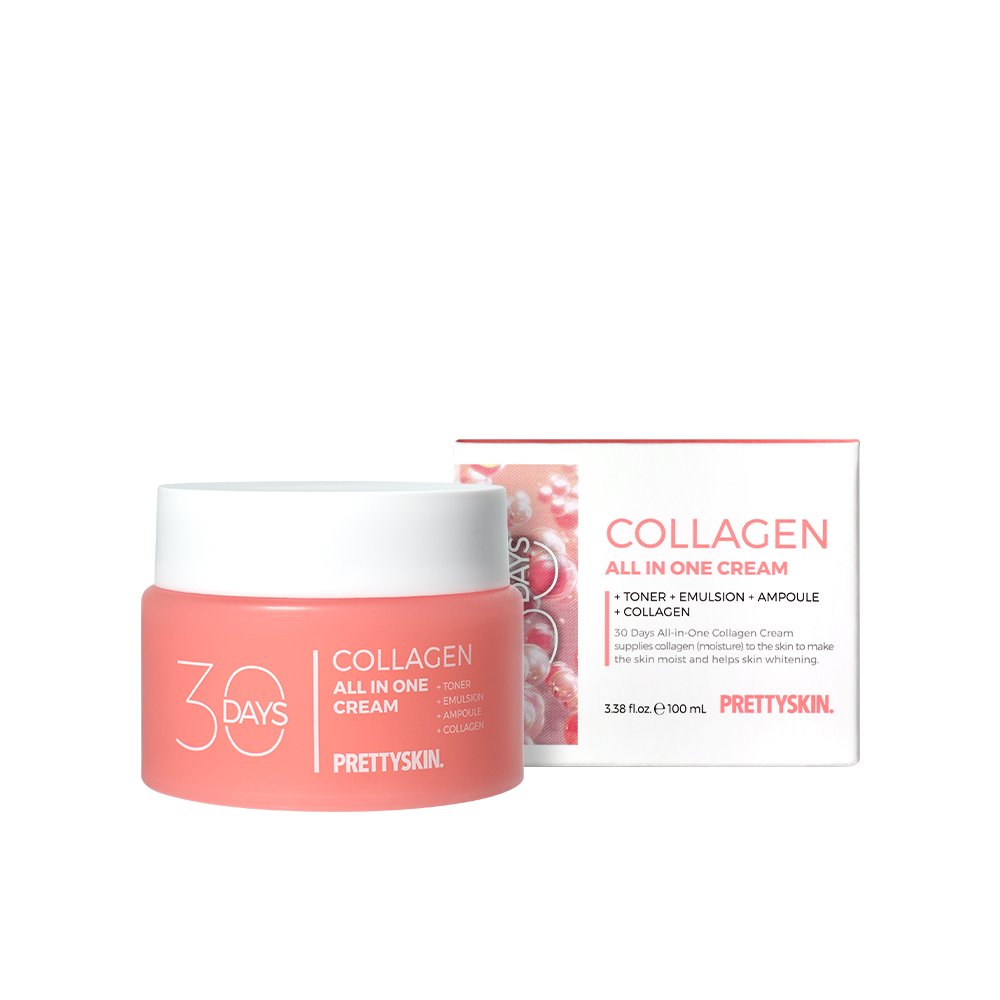 PRETTYSKIN 30 Days All-in-One Collagen Cream 100ml - Glamourous Grace