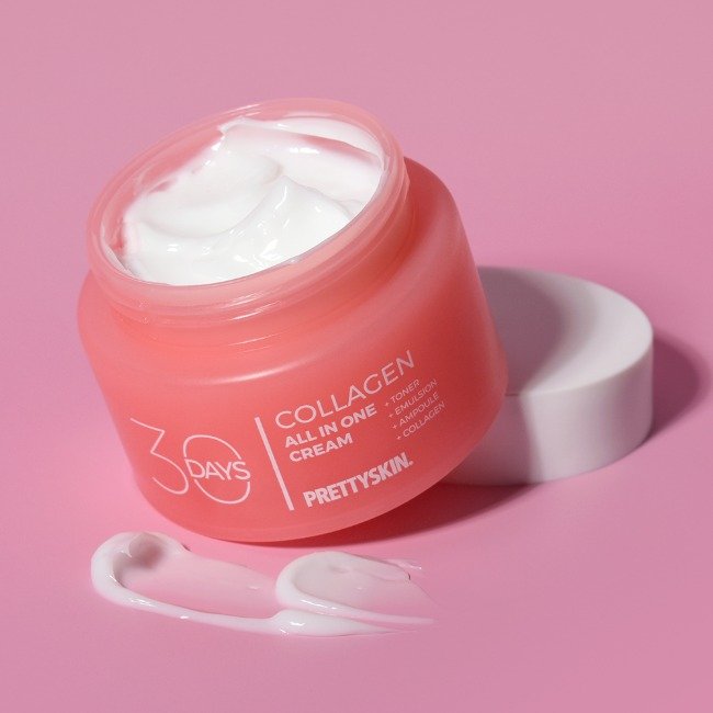 PRETTYSKIN 30 Days All-in-One Collagen Cream 100ml - Glamourous Grace