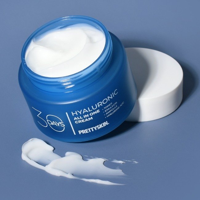 PRETTYSKIN 30 Days All-in-One Hyaluronic Cream 100ml - Glamourous Grace