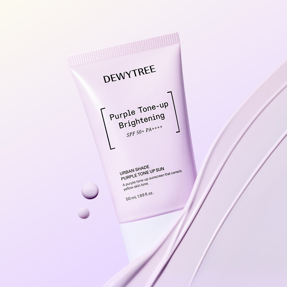 DEWYTREE Urban Shade Purple Tone-Up Sun SPF50+ PA++++ 50ml - Glamourous Grace
