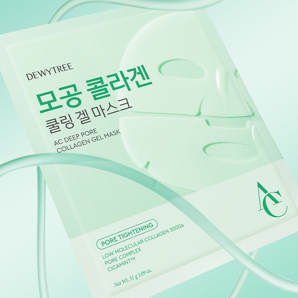 DEWYTREE AC Deep Pore Collagen Gel Mask 31g X 4ea - Glamourous Grace