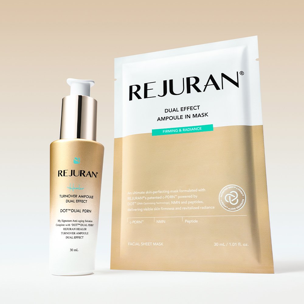 REJURAN Dual Effect Ampoule In Mask Firming & Radiance 30ml X 5ea - Glamourous Grace