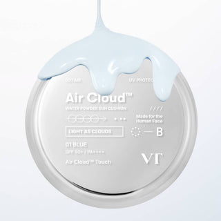 VT Air Cloud Water Powder Sun Cushion SPF50+ PA++++ 12g