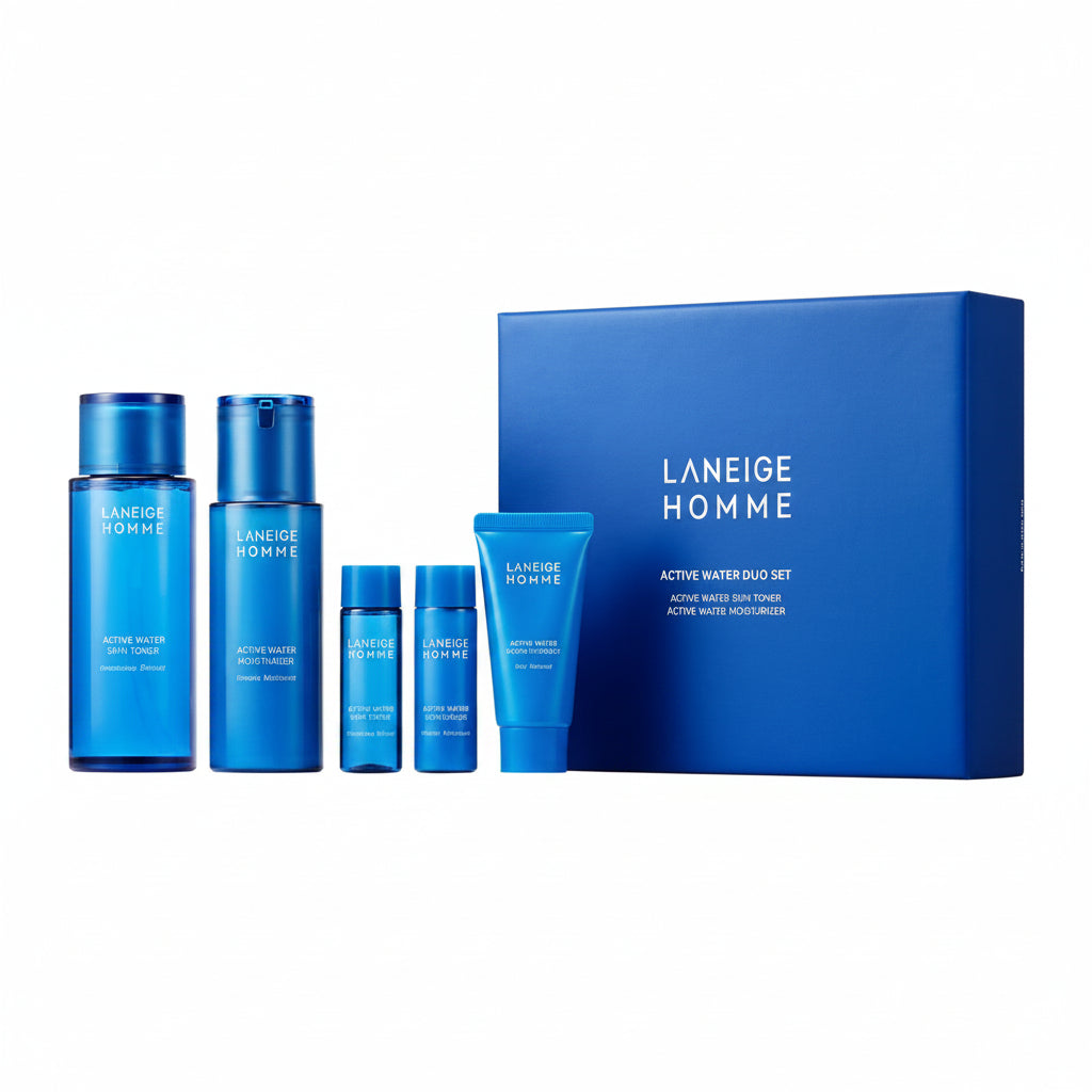 LANEIGE HOMME Active Water Duo Set - Glamourous Grace