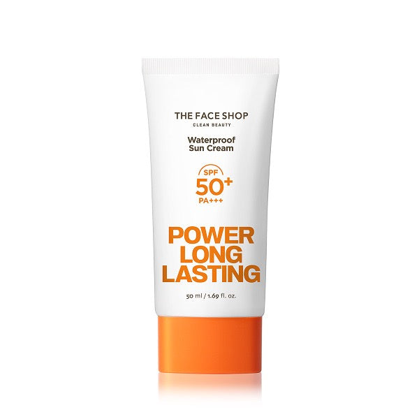 THE FACE SHOP POWER LONG-LASTING SUN CREAM SPF50+ PA+++ 50ml - Glamourous Grace