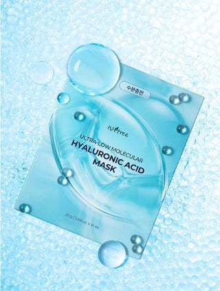 Isntree Ultra-Low Molecular Hyaluronic Acid Mask 25g X 10ea