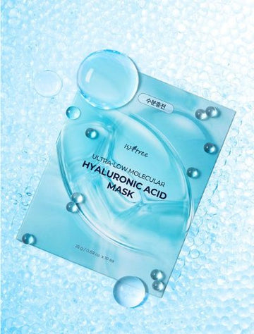 Isntree Ultra-Low Molecular Hyaluronic Acid Mask 25g X 10ea - Glamourous Grace