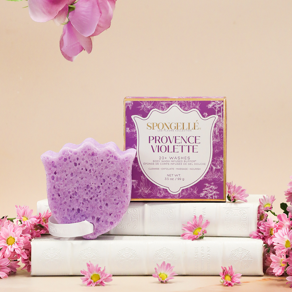 Provence Violette | Les Fleurs Body Buffer - Glamourous Grace