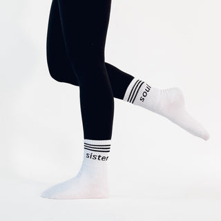 Word Up Stripe Socks