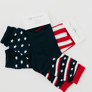 God Bless America USA Socks