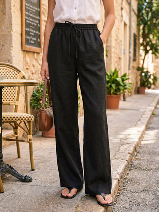 100% Linen Classic Pants LYON