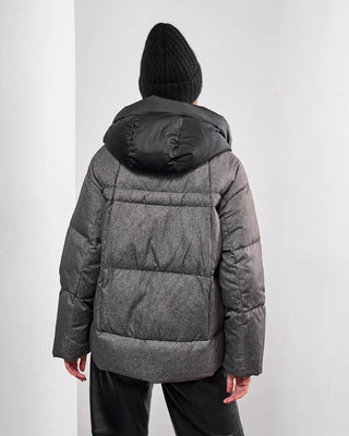 Metropolitan Wool-Effect Down Fill Jacket