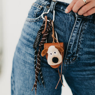 Puppy Rope Charm Key Chain