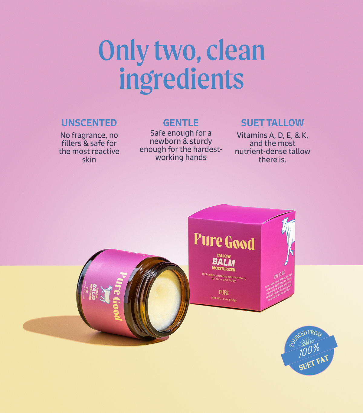 Pure · Tallow Balm - Glamourous Grace