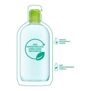 Bioderma Sebium H2O Micellar Water for Oily and Acne-Prone Skin - Gentle Makeup Remover & Cleanser, Dermatologically Tested, 16.91 fl oz - Glamourous Grace