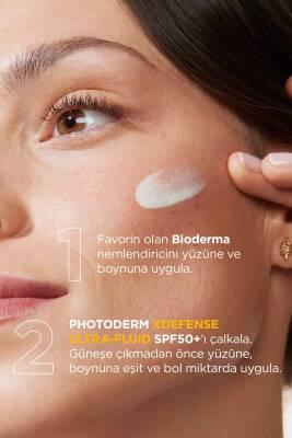 Bioderma SPF50+ Sunscreen: Ultra Fluid, Lightweight, Broad Spectrum Protection for All Skin Types - Daily Antioxidant Defense, Non-Greasy & Tintless - Glamourous Grace