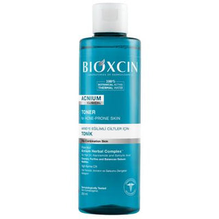 Bioxcin Acnium: Clinically Tested Vegan Acne Toner - Reduce Breakouts & Improve Skin Clarity with Facial Toner for Acne-Prone Skin, 200ML - Glamourous Grace