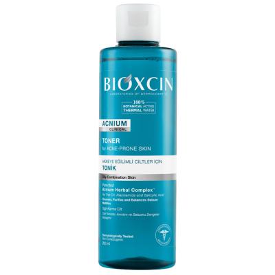 Bioxcin Acnium: Clinically Tested Vegan Acne Toner - Reduce Breakouts & Improve Skin Clarity with Facial Toner for Acne-Prone Skin, 200ML - Glamourous Grace