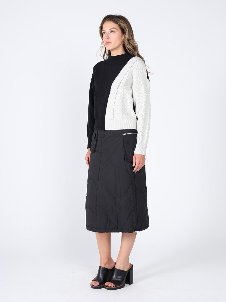 Quilted Cargo Skirt - Glamourous Grace