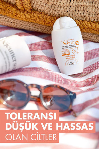 Avene Mineral Sunscreen SPF 50+ - Lightweight, Non-Greasy Protection for Sensitive Skin - Glamourous Grace