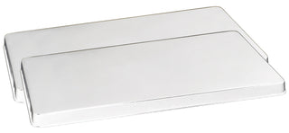 Calypso Basics by Reston Lloyd, Rectangular Tin Burner Cover, White