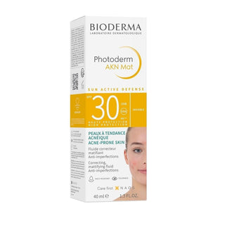 Bioderma Sunscreen and Mattifying Cream for Oily Skin - SPF30 Protection, Non-Comedogenic, Fragrance-Free - Glamourous Grace