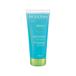 Bioderma Sebium Foaming Gel Cleanser for Acne-Prone Skin - Dermatologically Tested, 200ml - Glamourous Grace