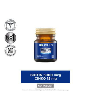 Bioxcin Biotin Supplement and Shampoo Set for Hair Loss Treatment and Hair Health Support - Glamourous Grace