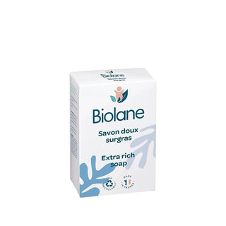 Biolane Extra Rich Soap - Moisturizing Solid Soap for Dry Skin Relief - Glamourous Grace