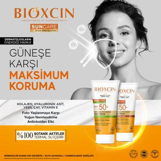 Bioxcin Sunscreen for Acne-Prone Skin - SPF 50+, Non-Comedogenic, Water-Resistant - 1.69 fl oz - Glamourous Grace