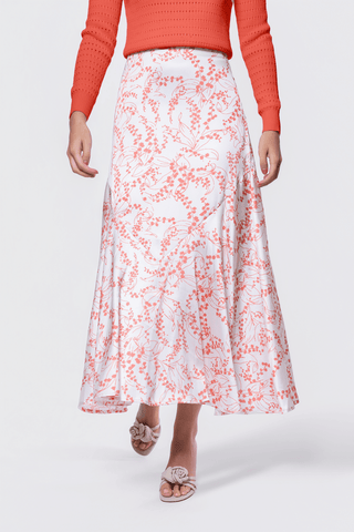 Rachel Skirt (Ivory Flower)