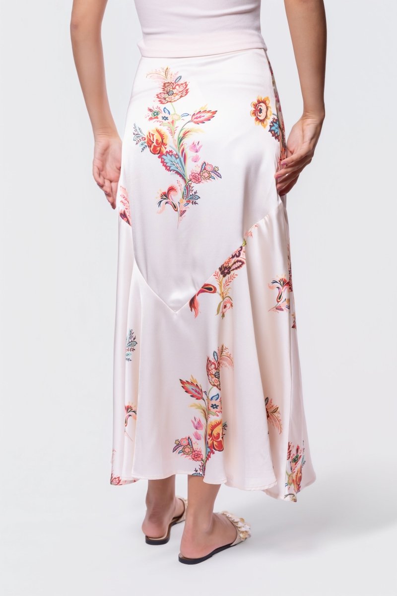 Rachel Skirt (Ivory Pattern) - Glamourous Grace