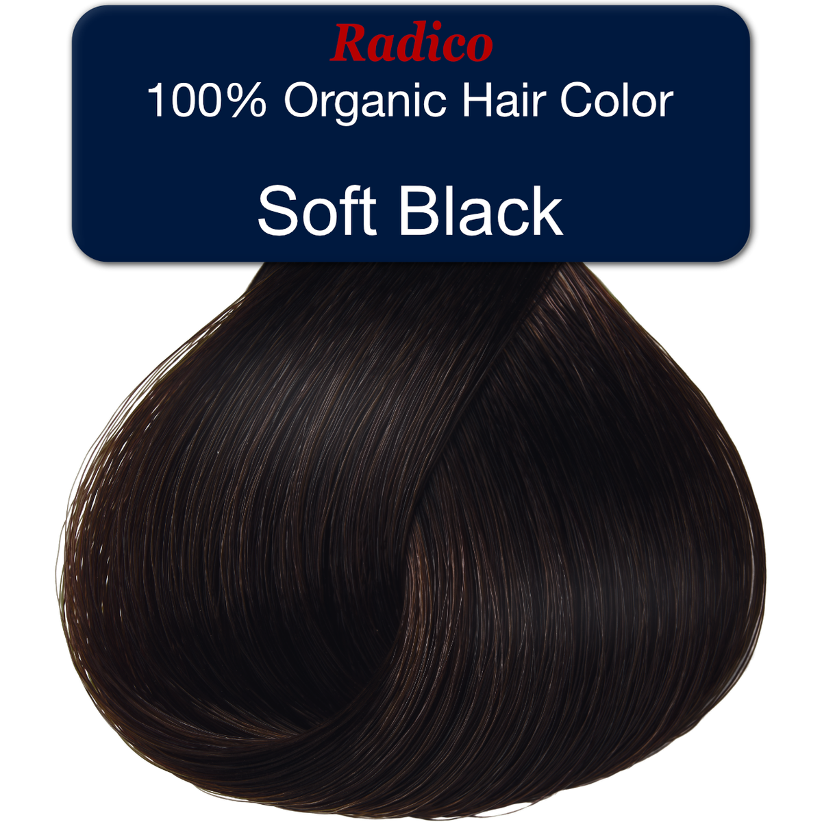 Men's Soft Black - Organic Facial Hair Coloring
