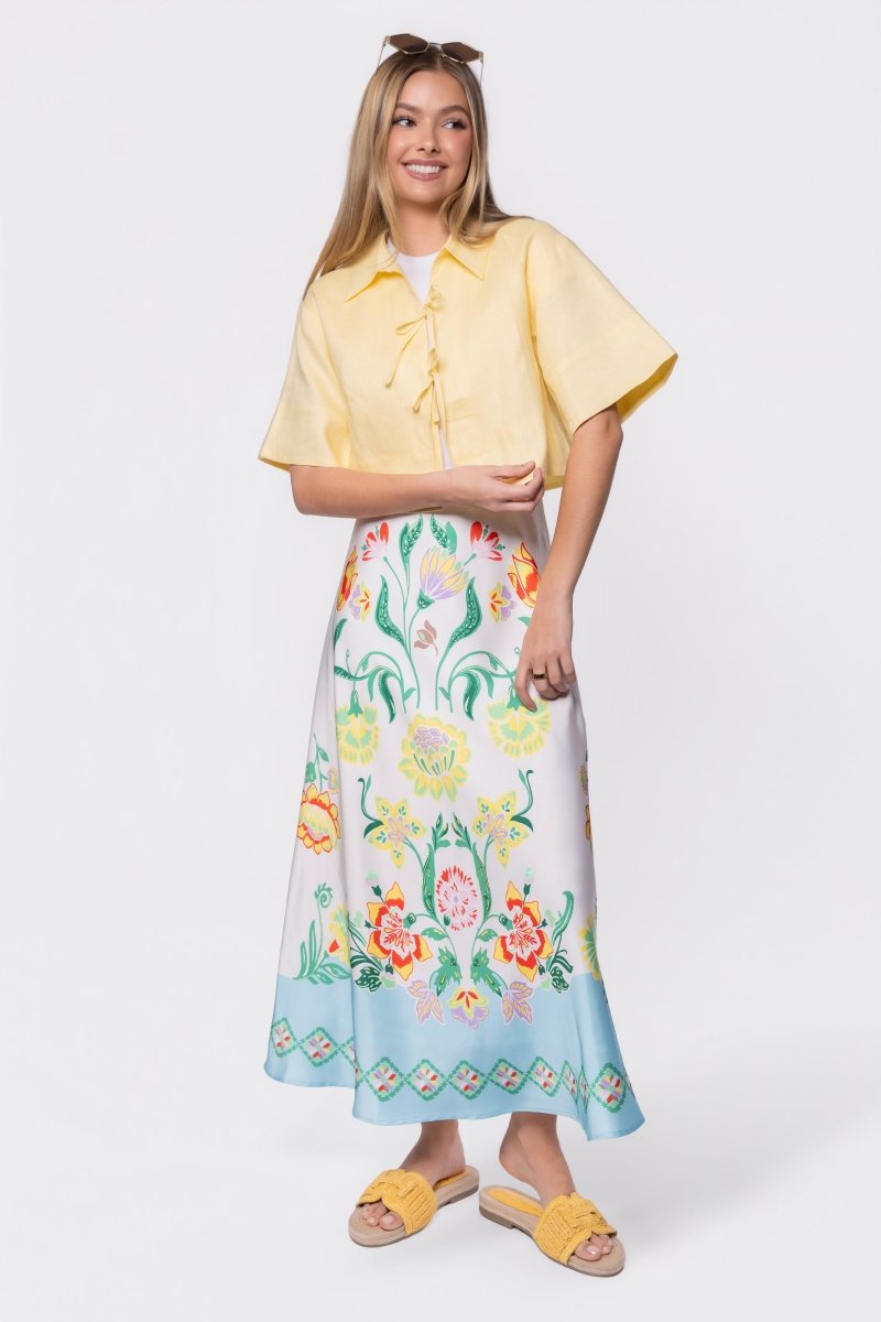 Raya Top (Butter Yellow)