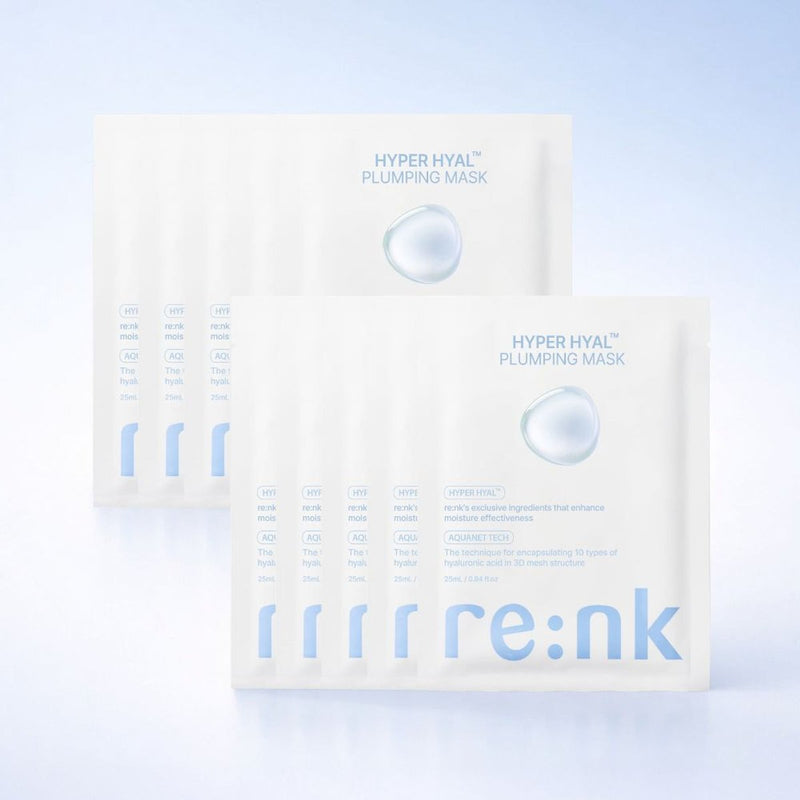 Re:NK Hyper Hyal Plumping Mask Sheet 25ml X 10ea - Glamourous Grace