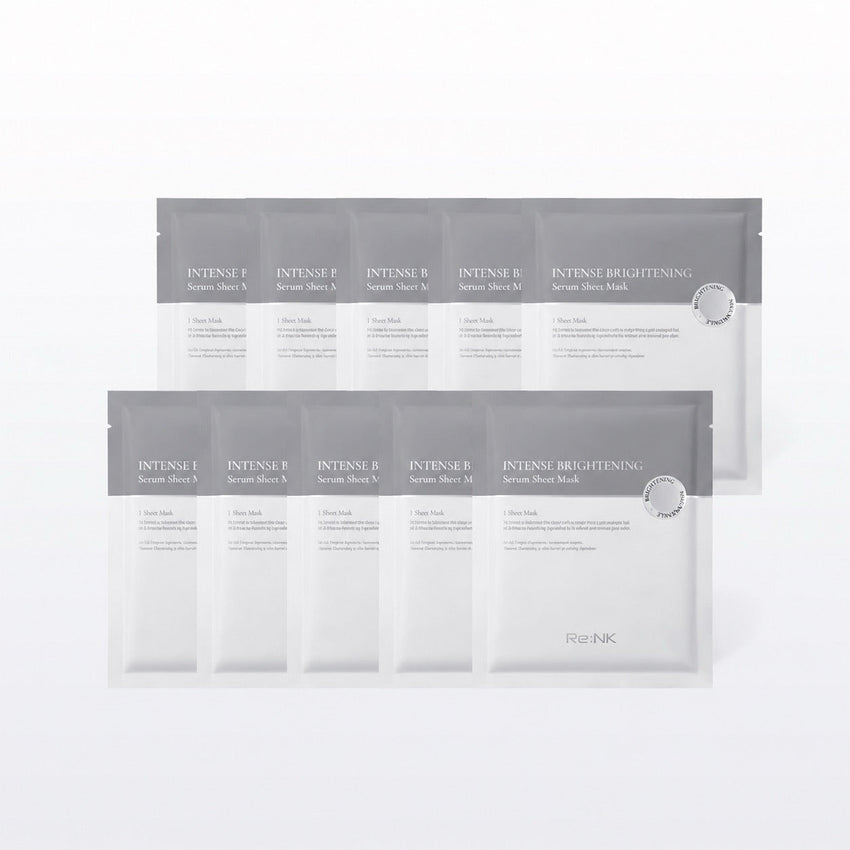 Re:NK Intense Brightening Serum Sheet Mask 27ml X 10ea - Glamourous Grace