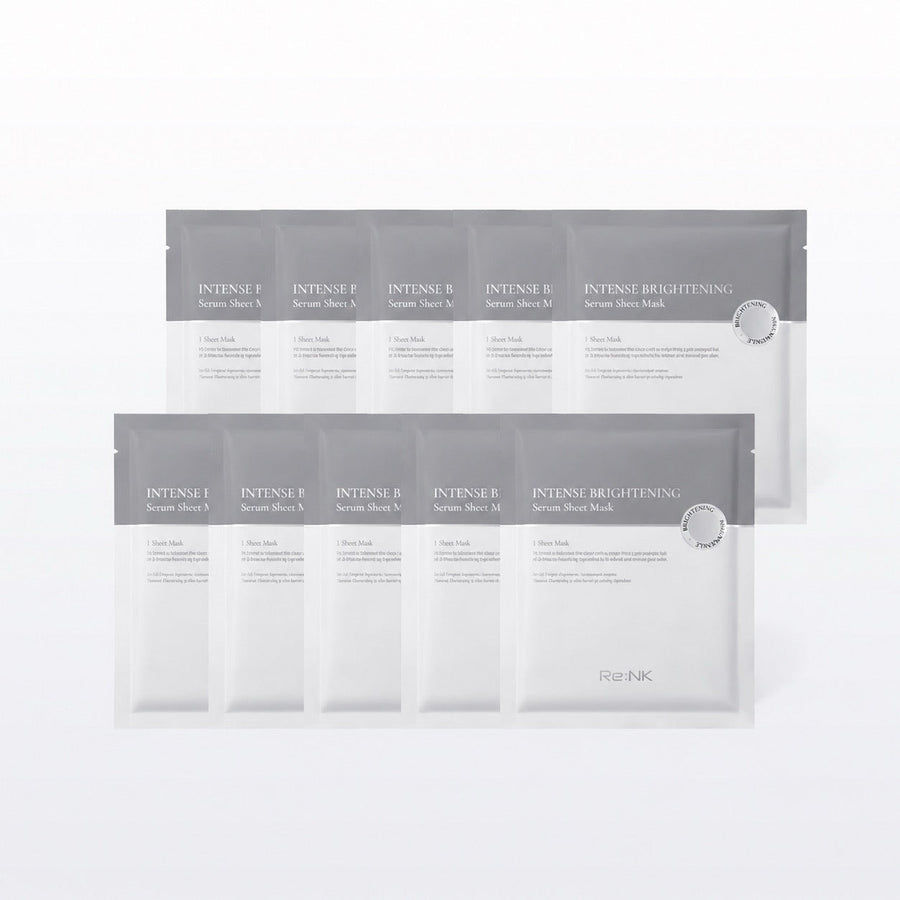 Re:NK Intense Brightening Serum Sheet Mask 27ml X 10ea - Glamourous Grace