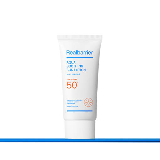 [Real Barrier] Aqua Soothing Sun Lotion SPF50+ PA++++ 50ml - Glamourous Grace