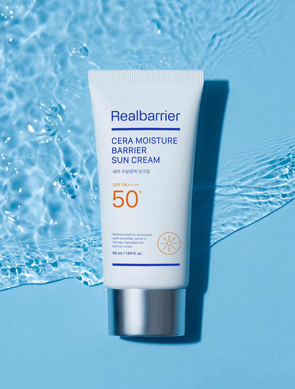 [Real Barrier] Cera Moisture Barrier Sun Cream SPF 50+ PA++++ 50ml - Glamourous Grace
