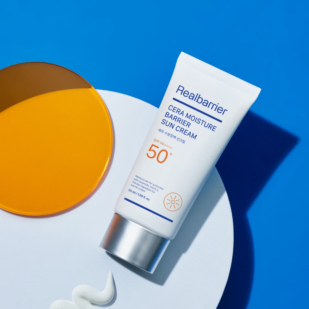 [Real Barrier] Cera Moisture Barrier Sun Cream SPF 50+ PA++++ 50ml - Glamourous Grace