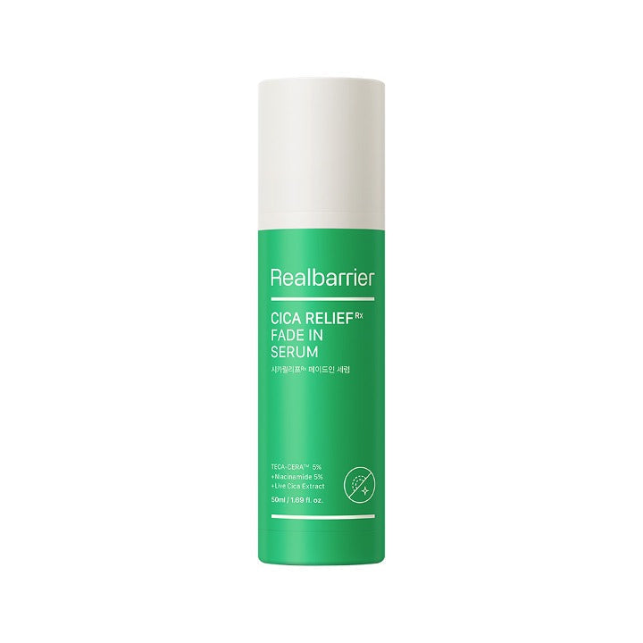 [Real Barrier] Cica Relief Rx Fade In Serum 50ml - Glamourous Grace