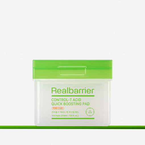 [Real Barrier] CONTROL-T Acid Quick Boosting Pad 210ml/100pads - Glamourous Grace