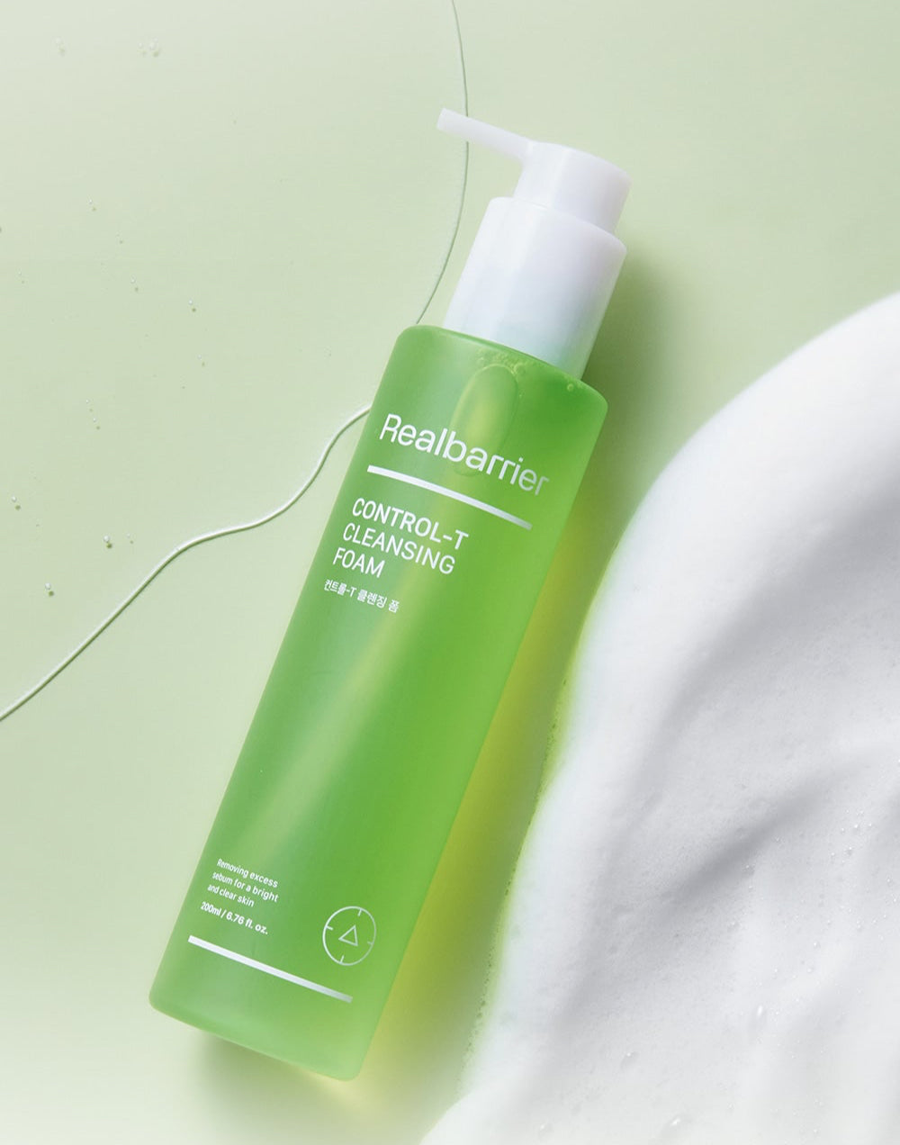 [Real Barrier] Control-T Cleansing Foam 200ml - Glamourous Grace