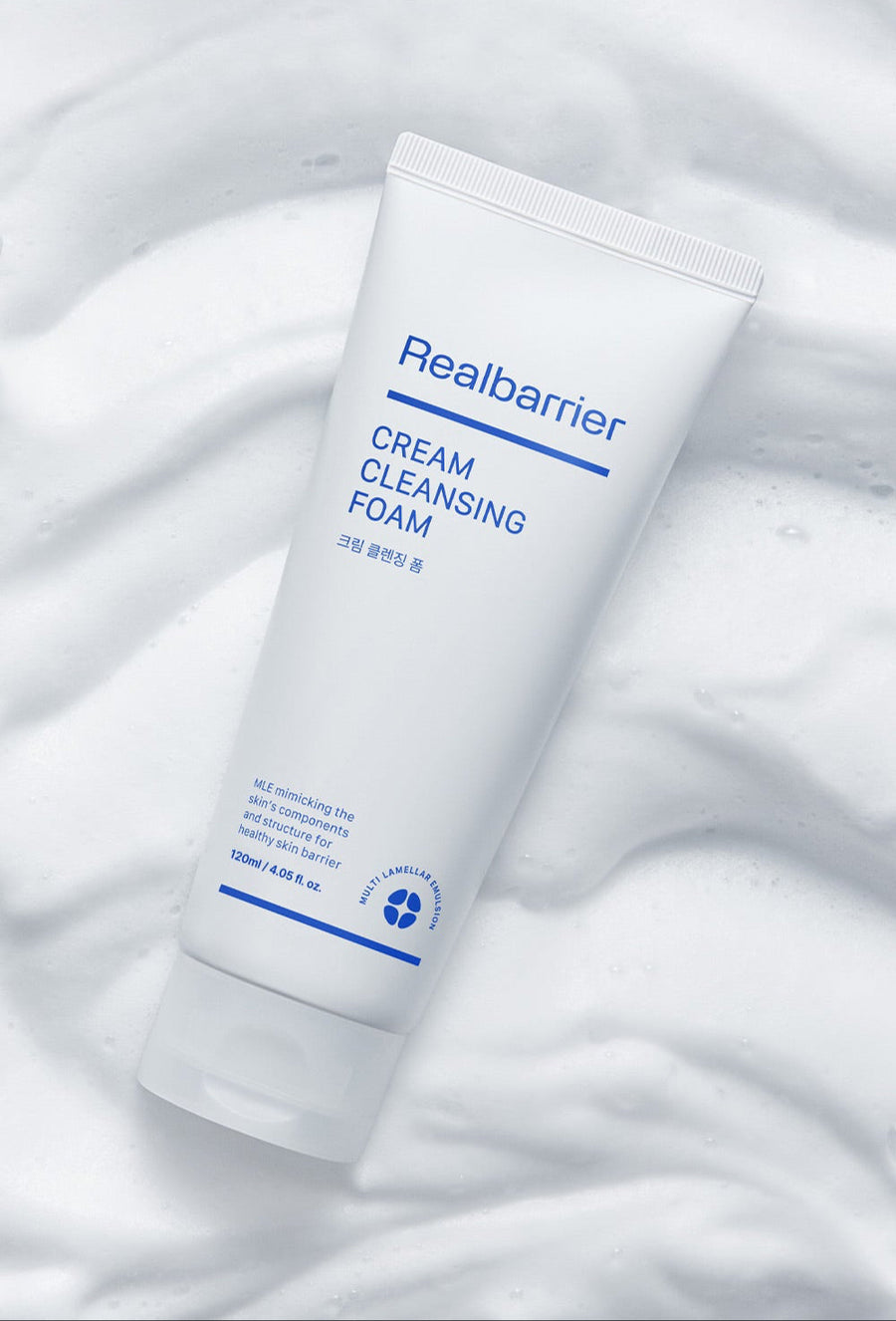 [Real Barrier] Cream Cleansing Foam 120ml