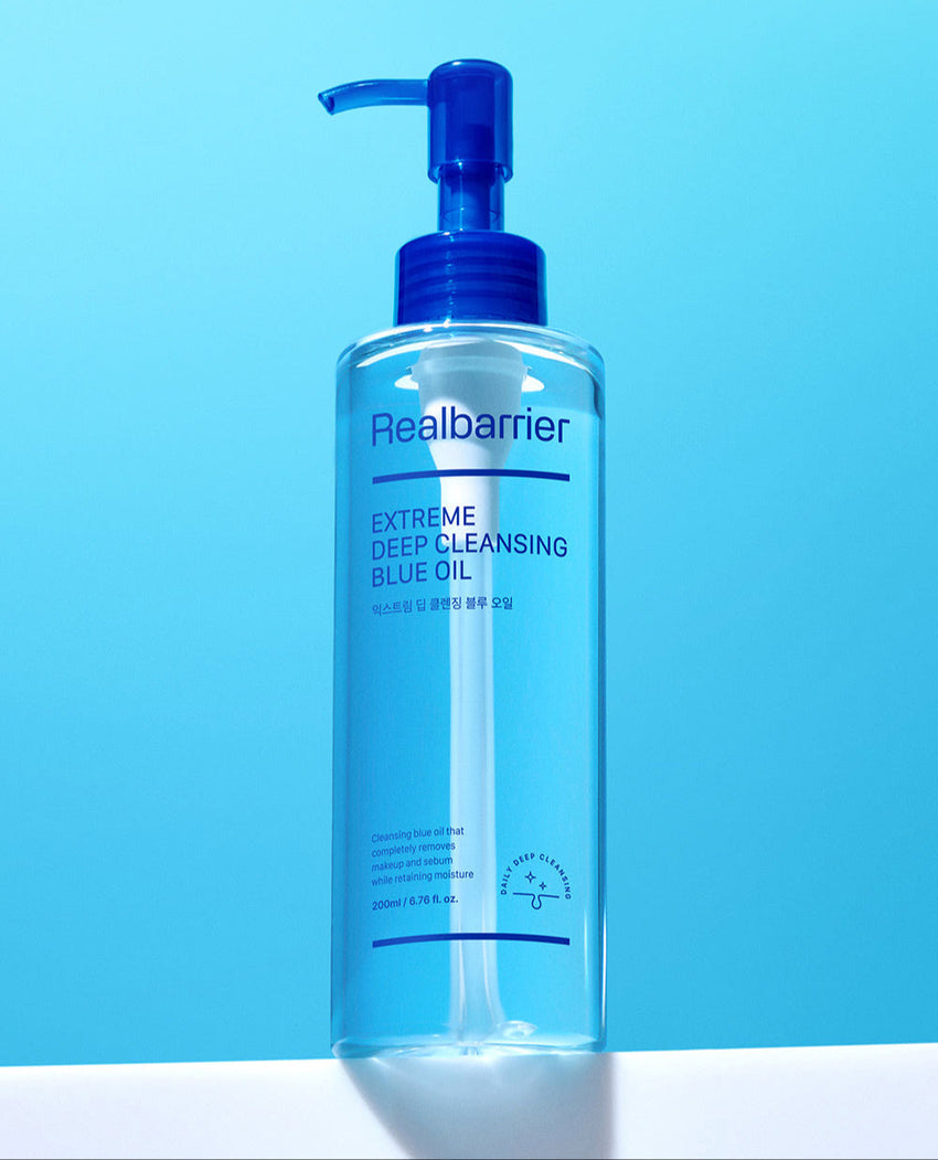 [Real Barrier] Extreme Deep Cleansing Blue Oil 200ml - Glamourous Grace