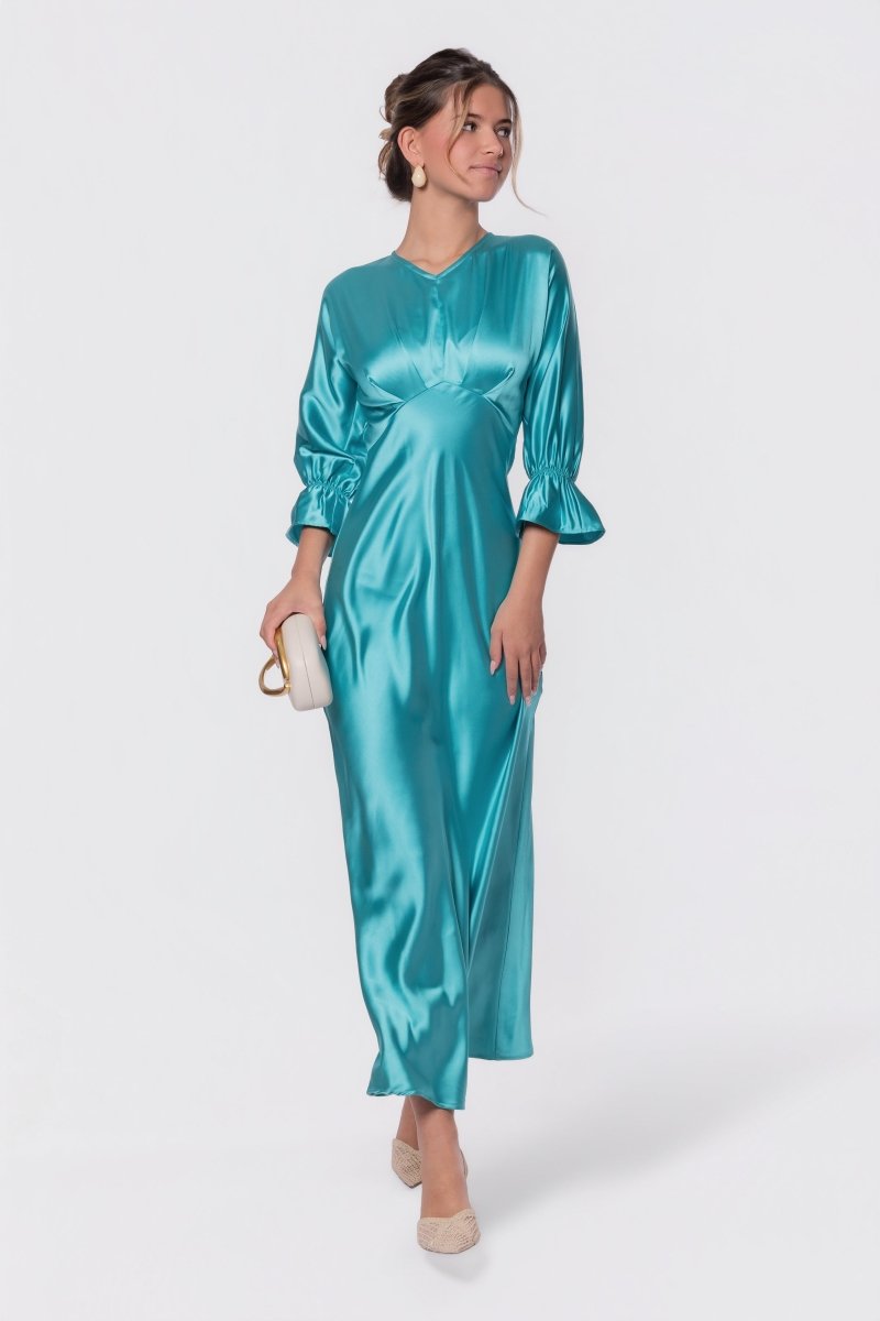 Rebecca Dress (Mint Green) - Glamourous Grace